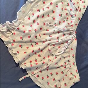 Floral Ruffle Shorts